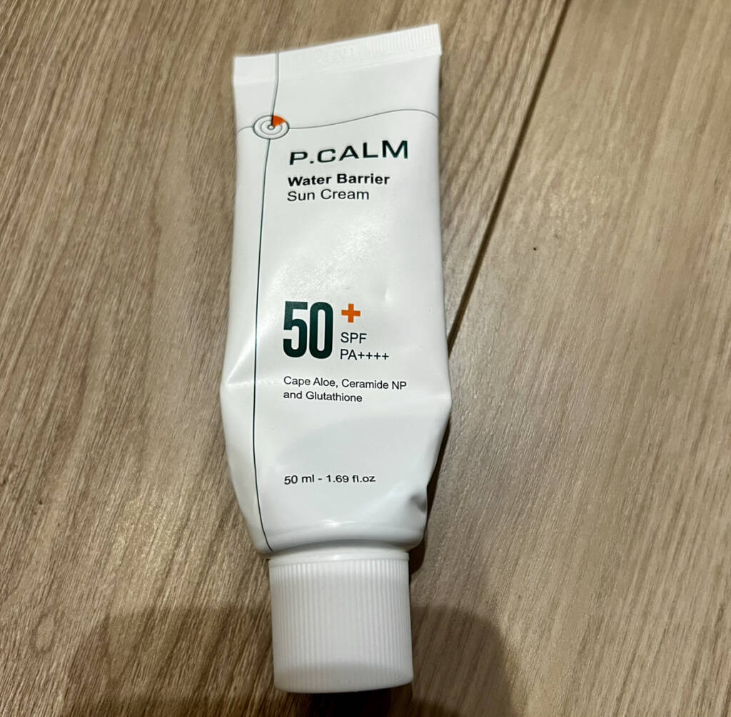 P.CALM ウォーターベリア水分鎮静サンクリームSPF50+